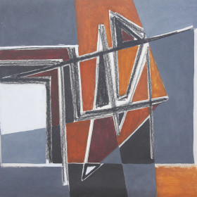 In search of style (60s abstractions) Oil 1960s X8