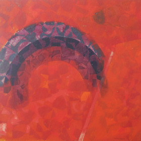 80s abstraction Oil 1989 16