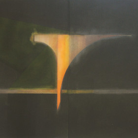 mature abstraction Oil 1972 52